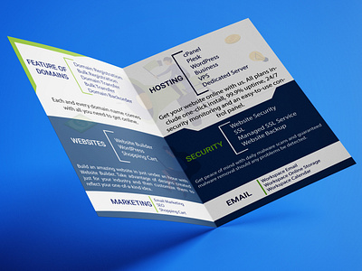 Bi fold brochure design