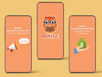App Barita app app design design illustration illustrator ui ui design ux vector
