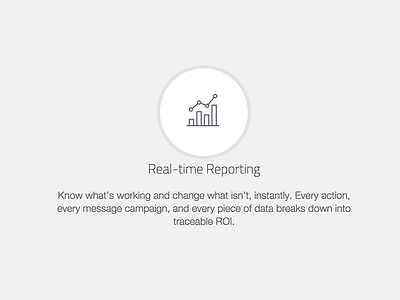 Real-time Reporting icon icons lettering minimal modern simple subtle typography