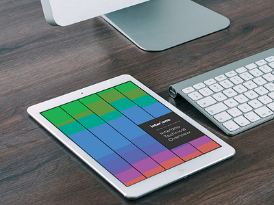 Interana Technical eBook apple chart charts colors desk graph interana ipad responsive visual visualization