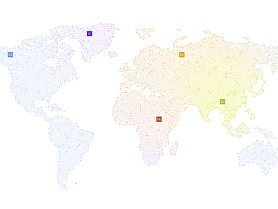 Translate Your World colorful gradients icon icons localization map rainbow world world map