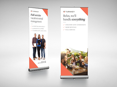 TurnKey Stand Up Banners graphics print stand up banner tradeshow turnkey