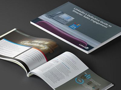 LinkedIn eBook Design content content marketing ebook layout linkedin sales