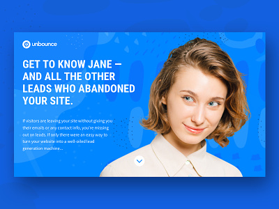 Get to know Jane branding campaign landing page lead marketing
