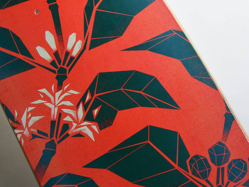 Prototype Coffee Skate Deck polygon coffee skateboard