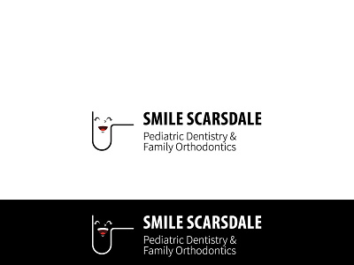 Smile Scarsdale - Concept branding clean illustration logo logomark modern orthodontics sans serif smileys type