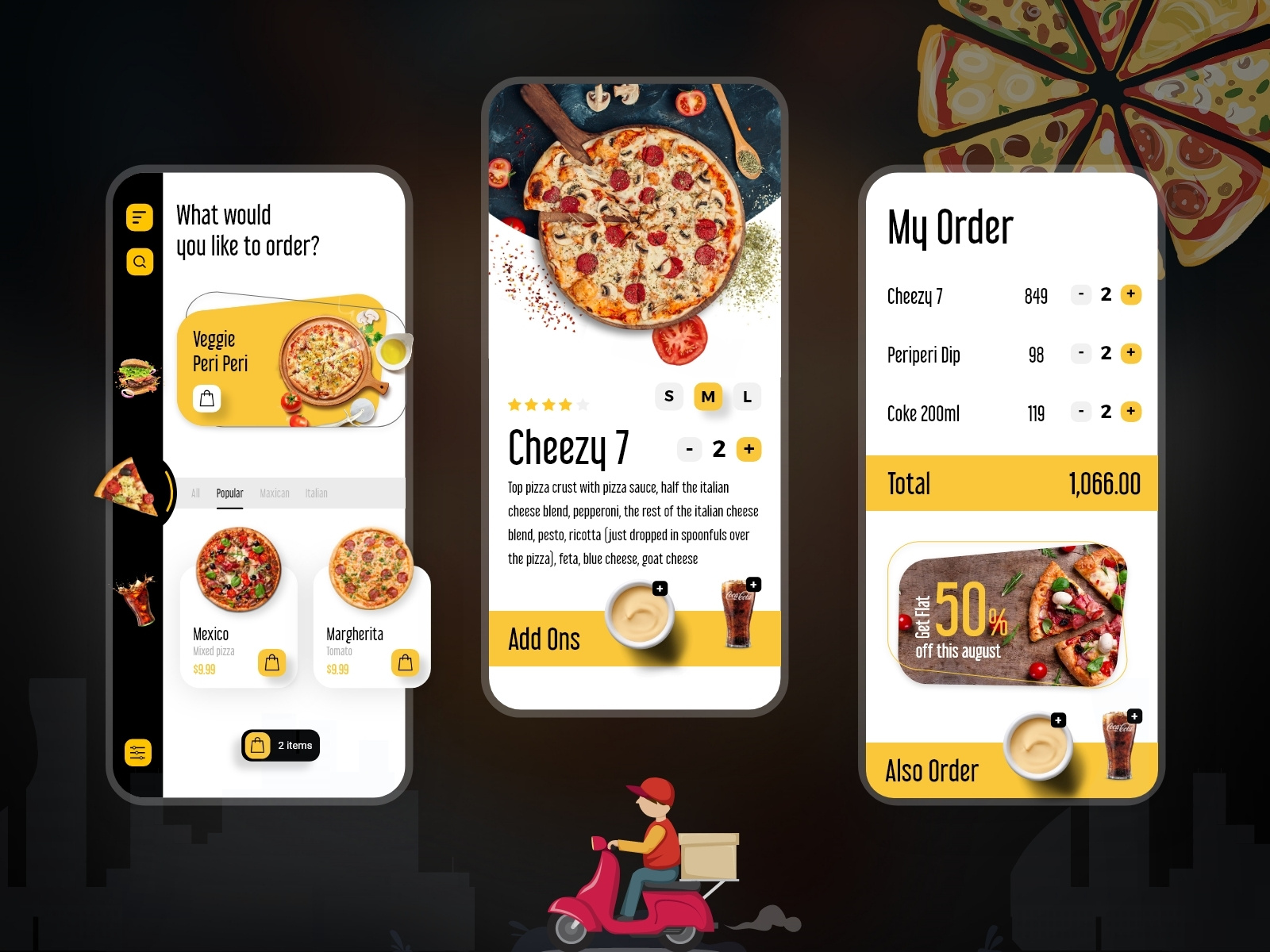 Pizza Ordering App 🍕 By Bosc Tech Labs On Dribbble