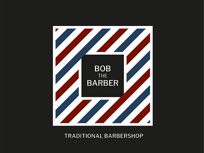 Barbershop Logo: Bob The barber barbershop barbershop logo branding dailylogochallenge design graphicdesign illustration logo logodesign minimal typography