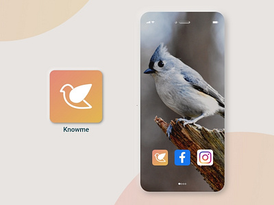 Daily UI #005 App Icon app design birds branding daily ui design flowers graphic design graphicdesign logo logodesign minimal ui ui challenge 005 vector wildlife app