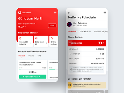🥇Vodafone Designathon - Sales Journey app card design designathon interaction ios mobile redesing ui ux vodafone