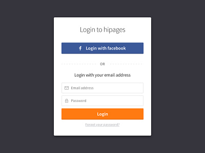 Login to hipages