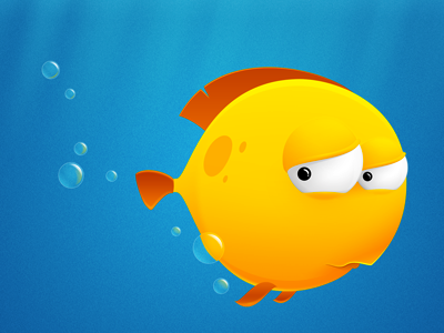 My fish character design daniel grönlund fish illustration sea water