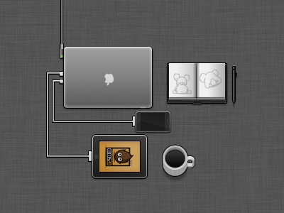 Tools of the trade daniel grönlund icon illustration ios ipad iphone mac playoff ui