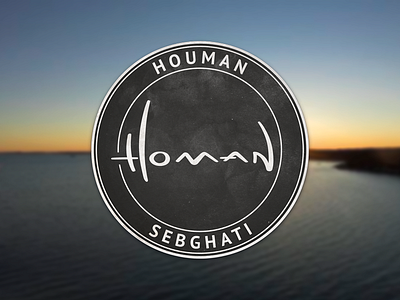 Houman Sebghati - logo logo mark sticker