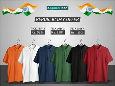 Appareltech Republic Day T-Shirt branding caps creative customized customizedcap designyourown hats print logo on tshirt printed t shirt tees