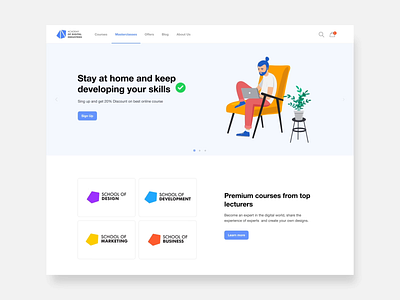 Website Landing page animation design logo ui ux web webdesign