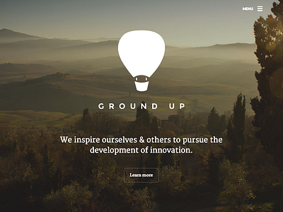 Ground Up Website