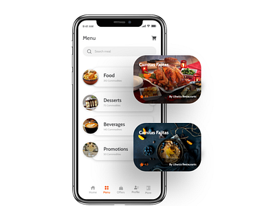 Food delivery app app design mobile ui ux