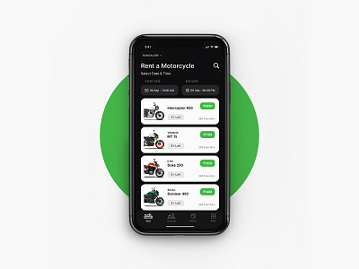 Bikes / Scooter section - Two wheeler Renting App adobe xd app app design booking app darkmode design interface ios app micromobility minimal mobile new project ui ui design uiux uiuxdesign