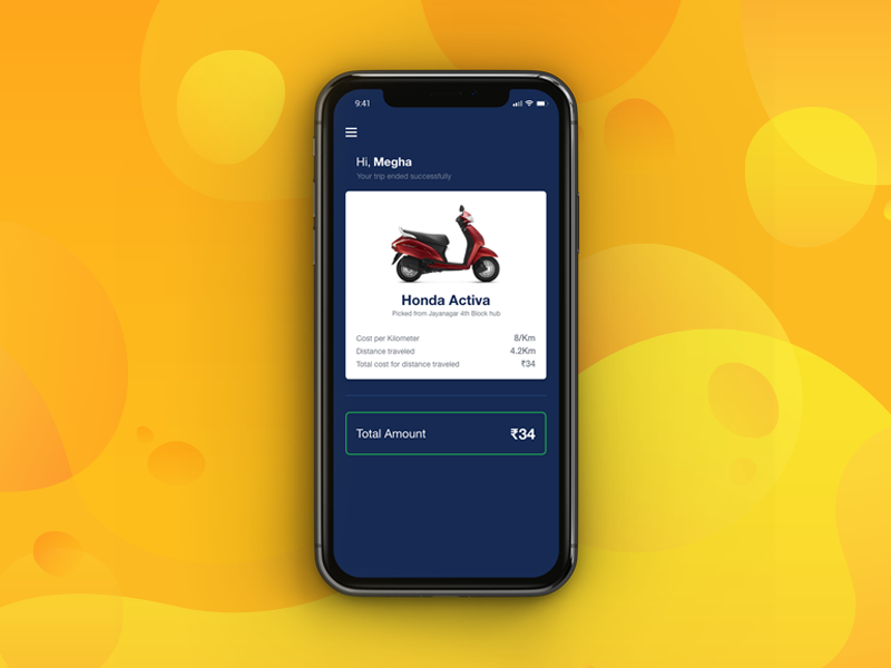 Summary screen - App ux ui mobile x iphone ios interface simple app payment summary