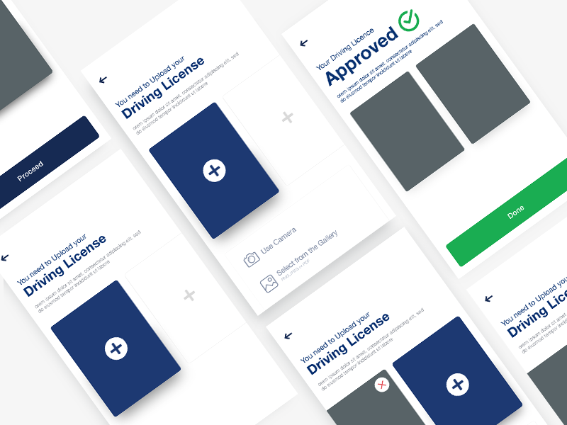 Document Verification ui design upload layout mobile app design ux app dailyui design