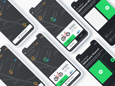 Bicycle Ride - Booking Section app app branding app design bicycle app bicycle booking booking app design electric bike electric cycle mobile app design product design travel ui ui ux ui ux design uiux ux ux design