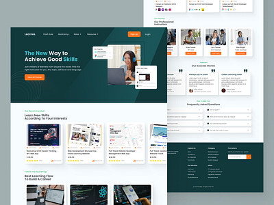 Landing Page - Learners