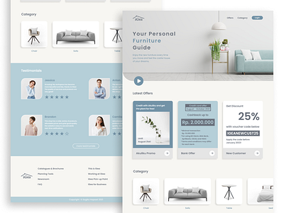 Furniture Web Design