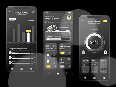 Smart Home Mobile Design