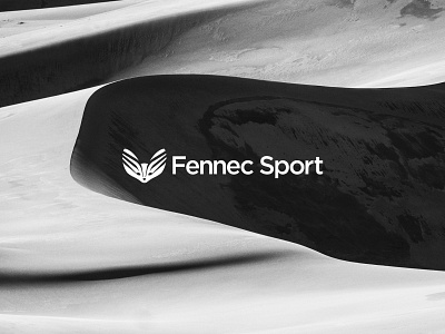 Fennec Sport | logo & brand identity design | pt.1 black and white brand identity branding clean clean logo exokim fennec fennec fox fox kim barsegyan logo logo design logotype minimal minimal logo modern modern logo sportswear sportswear logo typography