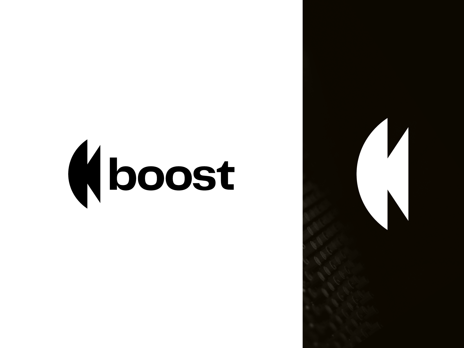 Boost | audio engineering | logo design by Kim Barsegyan | Exokim on ...