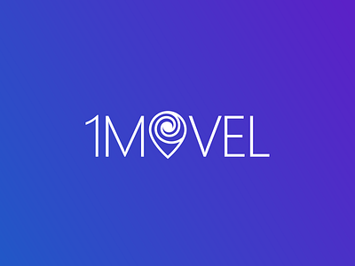 1Movel, e-real estate logo concept