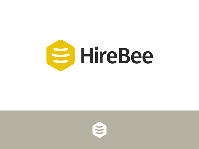 HireBee | logo design proposal | Pt. 1 ai artificial intelligence bee beehive blockchain branding clean crypto crypto currency hi tech hire identity job board logo logo design marketplace modern recruitment staff tech