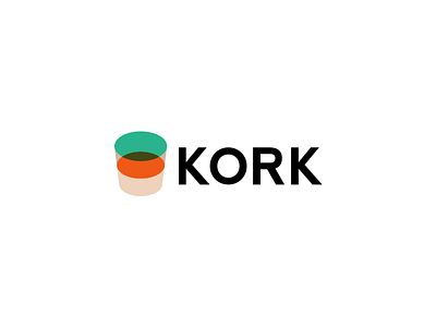 Kork | blockchain | logo design proposal | Pt. 1 blockchain clean clean logo cork crypto cryptocurrency data fintech friendly hitech logo logo design minimal minimal logo modern modern logo startup startup logo tech tech logo