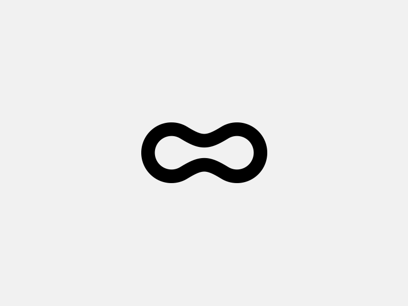 Kork | blockchain | logo design proposal | Pt. 3 logo mark tech logo blockchain startup simple simple logo modern logo minimal logo clean logo modern minimal clean brand identity branding hitech tech infinity logo infinity logo design logo