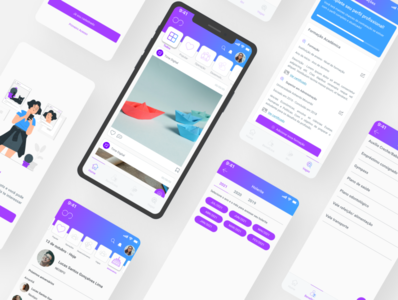 App On intranet by Danilo Ramalho on Dribbble