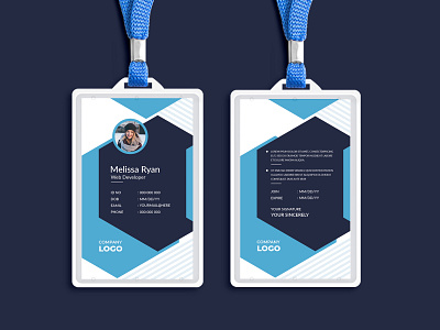 ID Card branding business id card company design id card id card design id card holder id card template identity card job medical card modern office card office id card photography id card print print ready professional staff