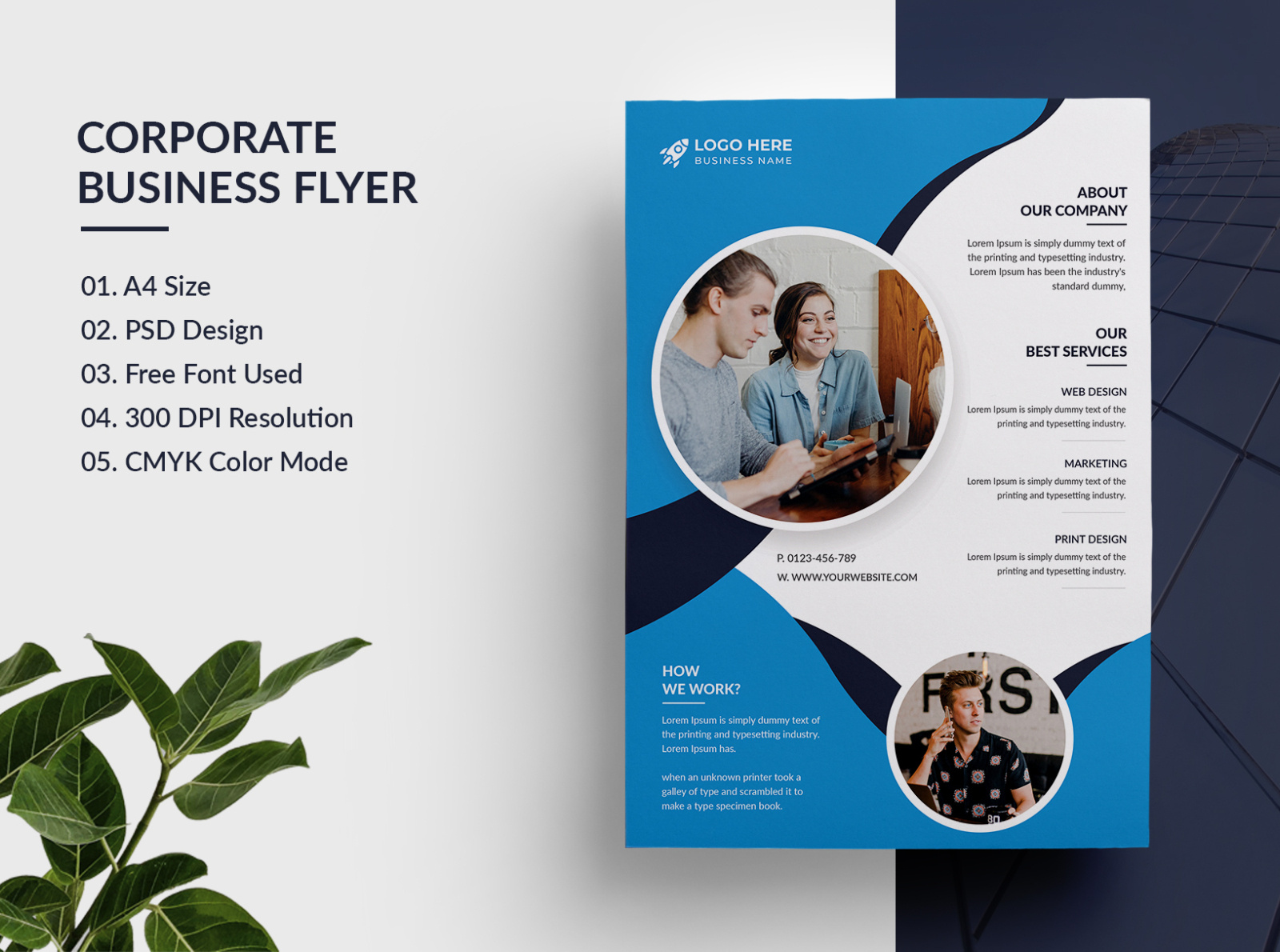 Flyer Template By Pixelpick On Dribbble