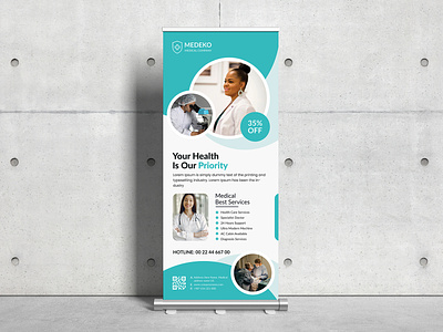 Medical Roll Up Banner