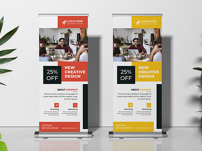 Corporate Roll Up Banner ad ads banner banner ads banners business rollup corporate flyer corporate rollup design flyer idea poster redesign roll roll up banner rollup rollup banner rollup design