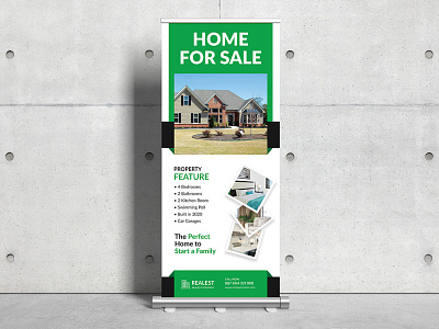 Real Estate Roll-Up Banner Signage ad advertisement agency roll up banner banners business clean corporate corporate roll up creative creative roll up banner marketing realestaterollup roll up roll up banner roll up banner roll up template rollup signage stand banner