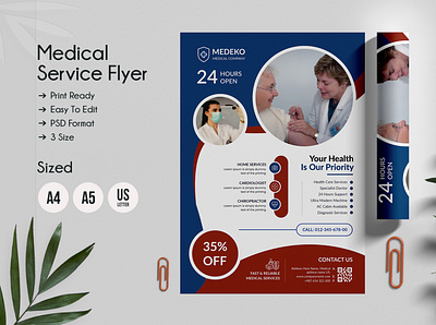 Doctor & Medical Flyers Template adstract flyer doctor flyer doctor flyer design family doctor flyer flyer template hospital flyer magazine medical medical flyer medical flyer template medicine multipurpose nurse patient print ready promotion promotion design surgery template