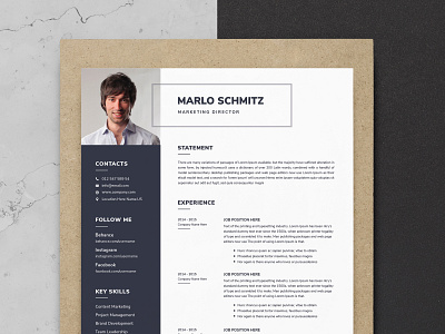 Modern Resume Template CV best resume clean resume cv free resume freebia minimal resume modern resume resume resume design resume download resume template word resume