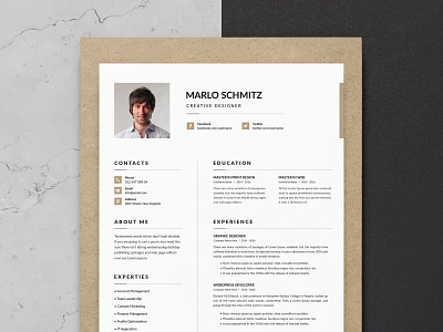 Minimal Resume