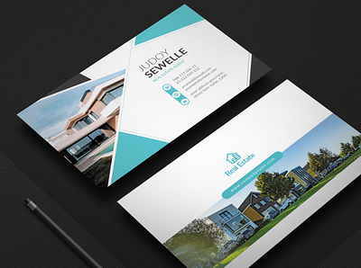 Real Estate Business Cards broker