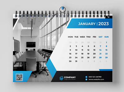 Desk Calendar Template corporate