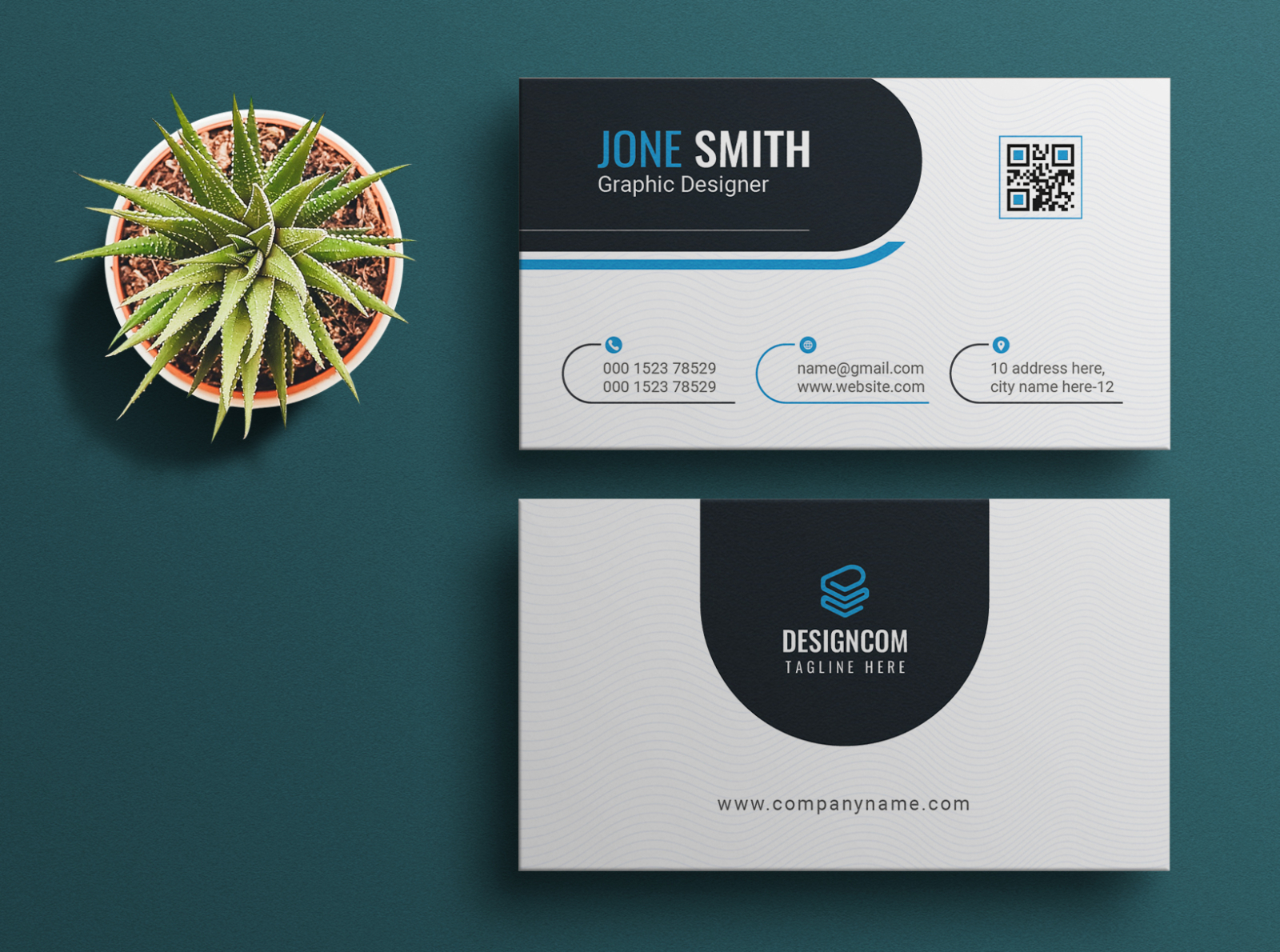 Minimal Business Card by Pixelpick on Dribbble