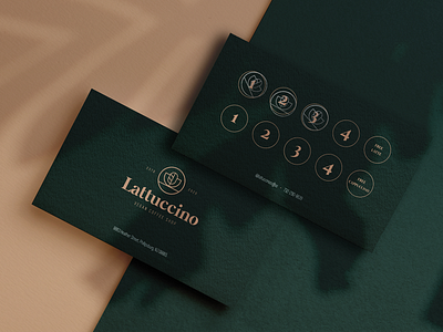 LATTUCCINO - Coffee Shop Branding beige brand identity branding coffee coffeeshop cosy design earthy graphicdesign green logo minimal minimalist warm