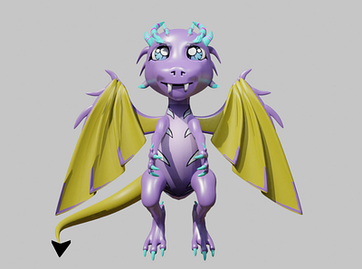 Stylized dragon Character Model 3d 3d character modeler 3d character modeling 3d design 3d modeler 3d modeling 3d rendering