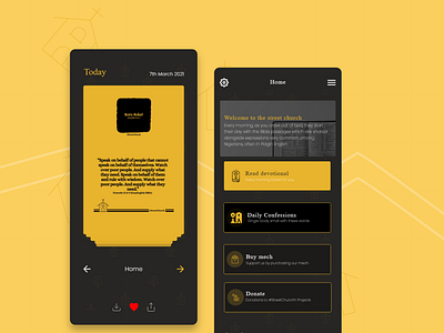 Street church- social media Gospel platform App design